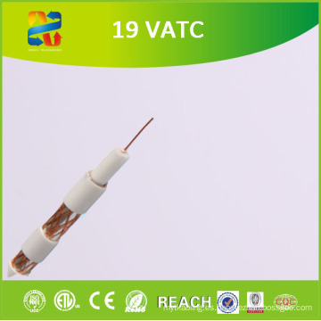RoHS aprobado, euro estándar 19 cable coaxial de Vatc
